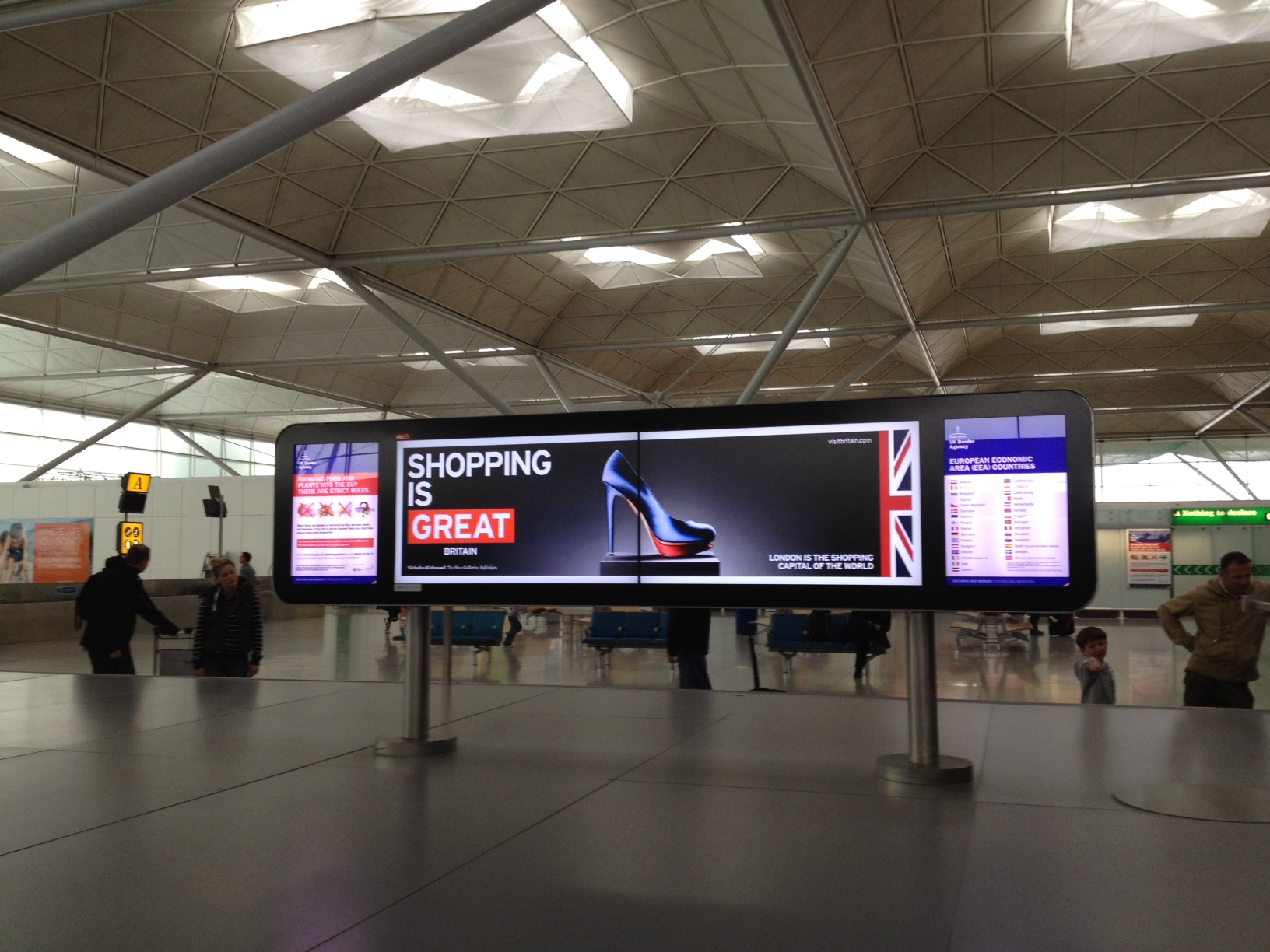 Stansted Baggage - Sky Louboutin